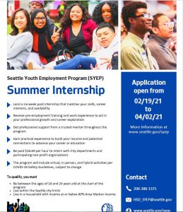 syep internship internships