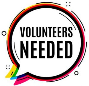 "volunteers needed" graphic
