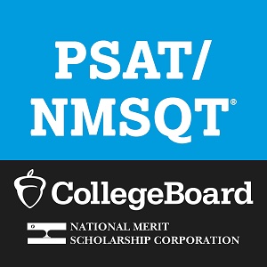 College Board's logo for the PSAT