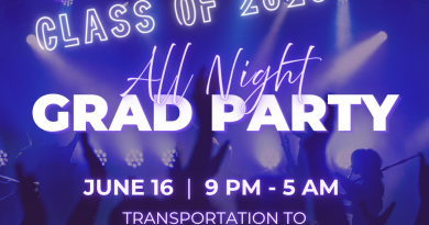 Last call for Grad Night tickets! – June 1 deadline