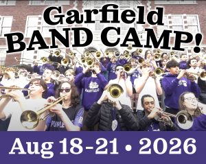Garfield HS Band Camp • 2026-27 @ Garfield High School